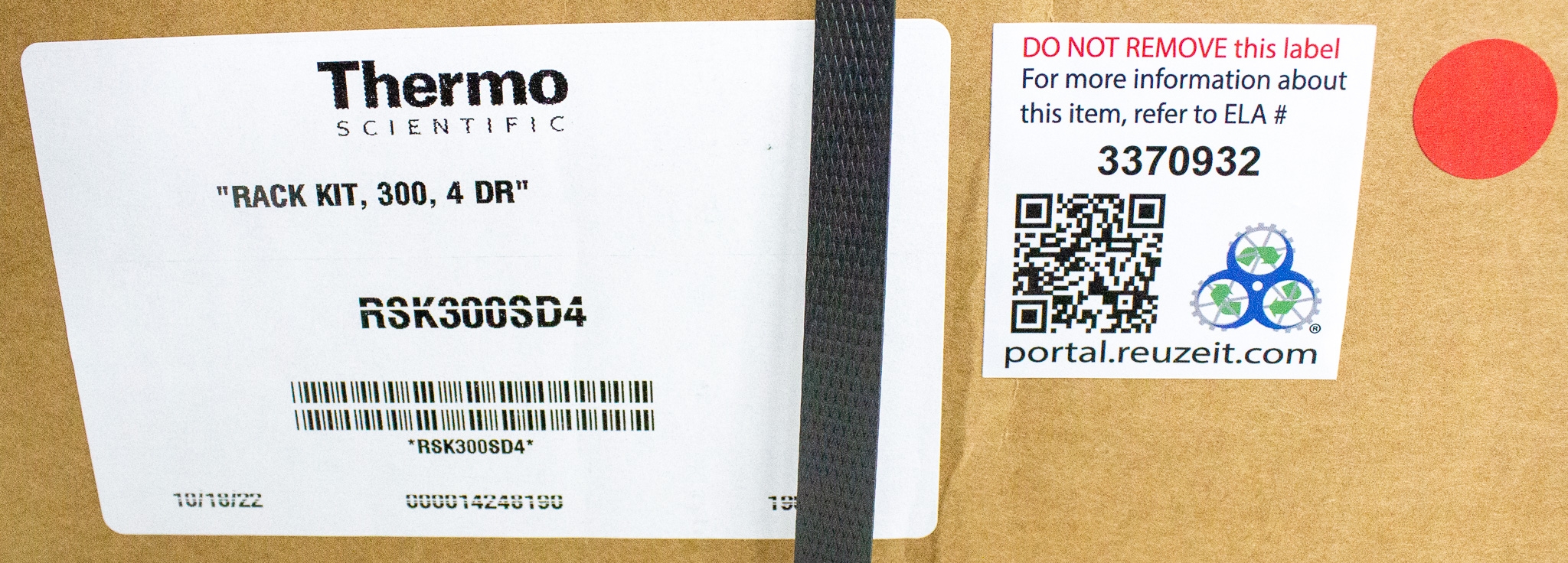 Thermo Scientific RSK300SD4 Shelf Kit w/Racks & Boxes for Ultra-Low Freezers