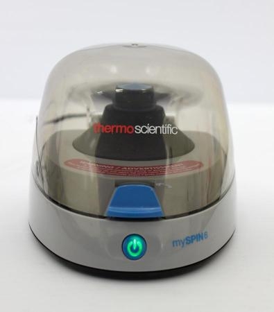 Thermo 75004061 Benchtop Centrifuge mySPIN6 Mini 6,000 RPM Compact Quiet