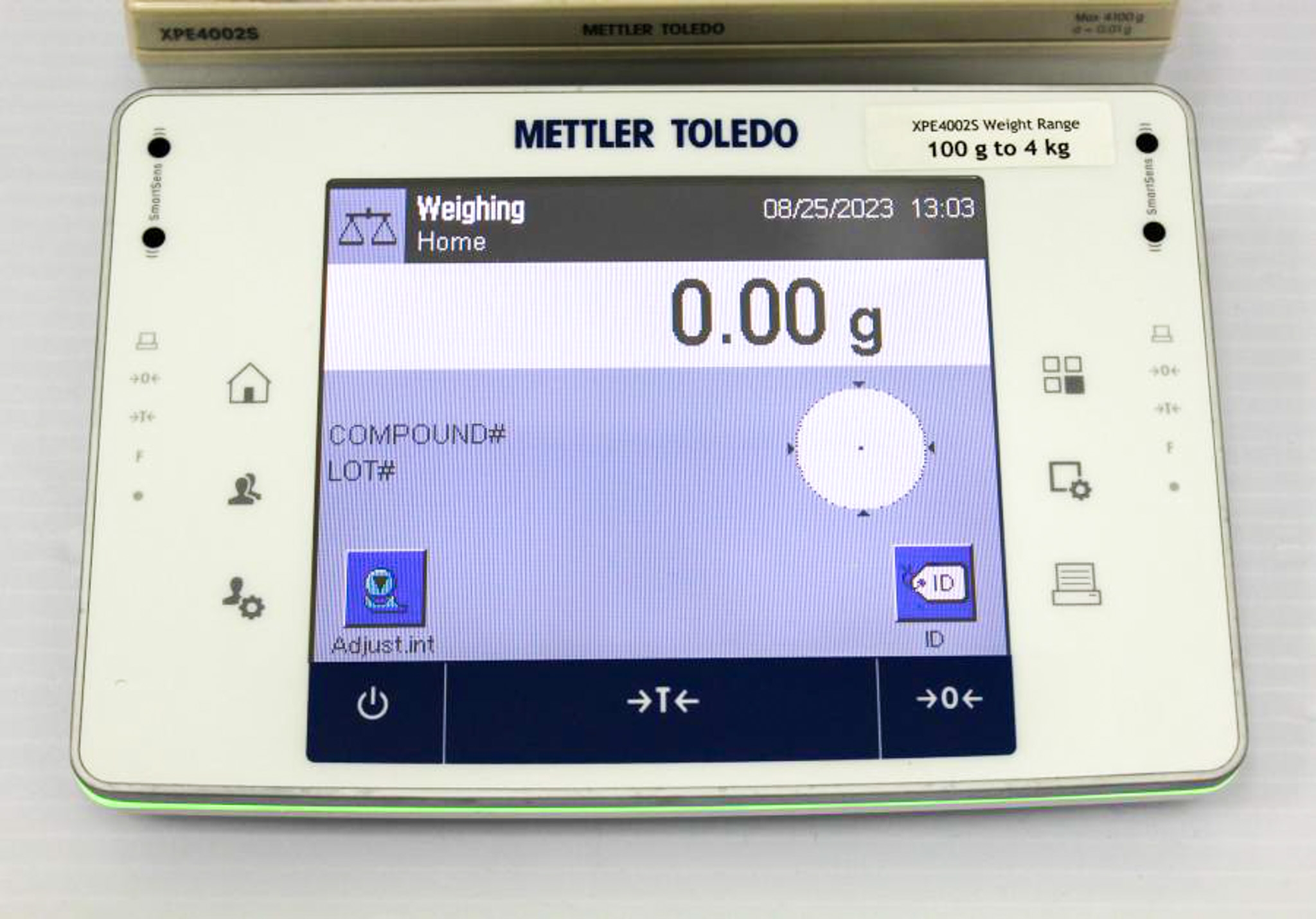 Mettler Toledo XPE4002S Precision Balance 4.1kg Capacity 10mg Readability USB