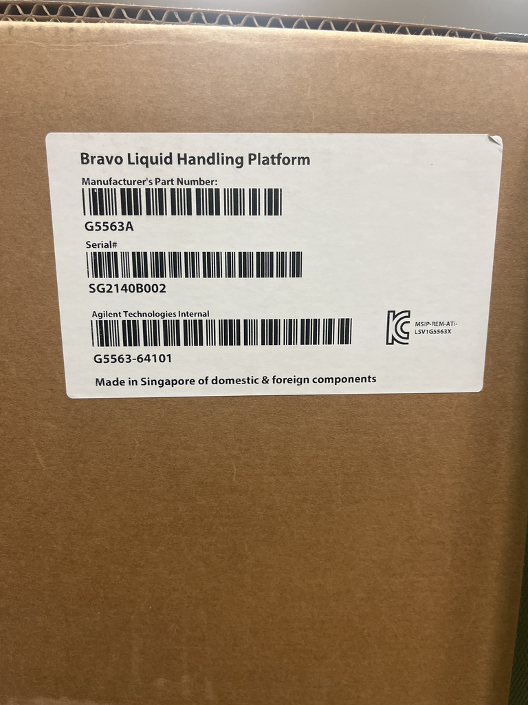 Agilent Bravo G5563A Liquid Handling System Lab Automated Precision