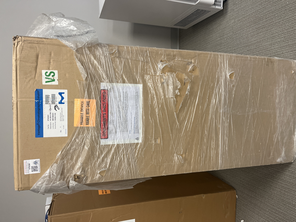 Millipore Vantage S2 Column VS 250x500 COL ASSY for Chromatography 22.8L