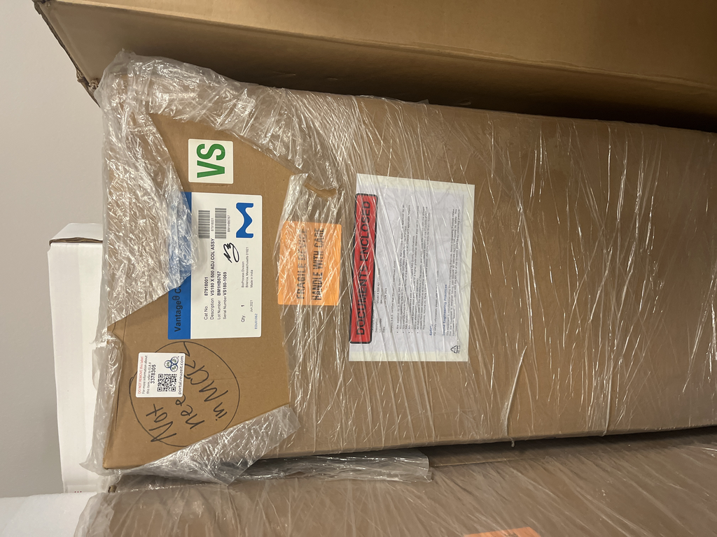 Millipore Vantage Chromatography Column VS180 x 500 Protein Purification