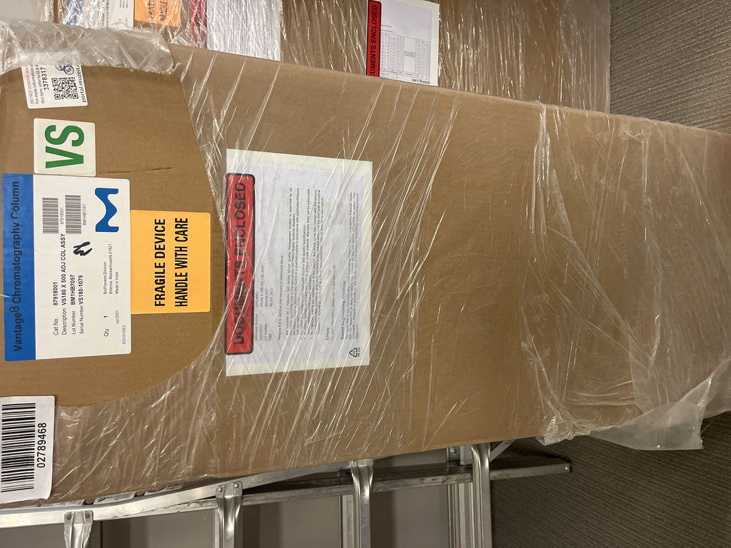 Millipore Vantage S2 Column Bioprocessing Chromatography With 12.3L Capacity