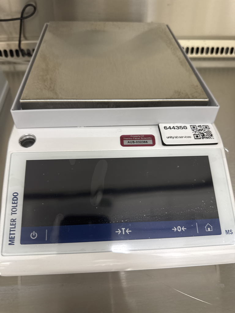 Mettler MS12002TS Scale Analytical Precision High Capacity 12000g Functioning