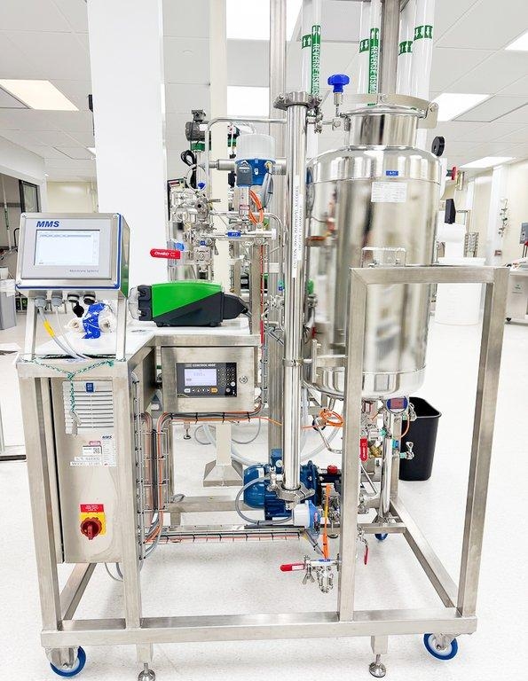 MMS Membrane System Pilot System SW18, Laboratory Membrane Device, Computer/Software