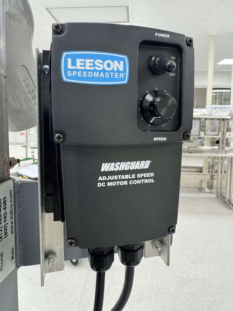 Indco Washguard Speed Controller Baldor Motor Homogenizer Mixer VG Condition