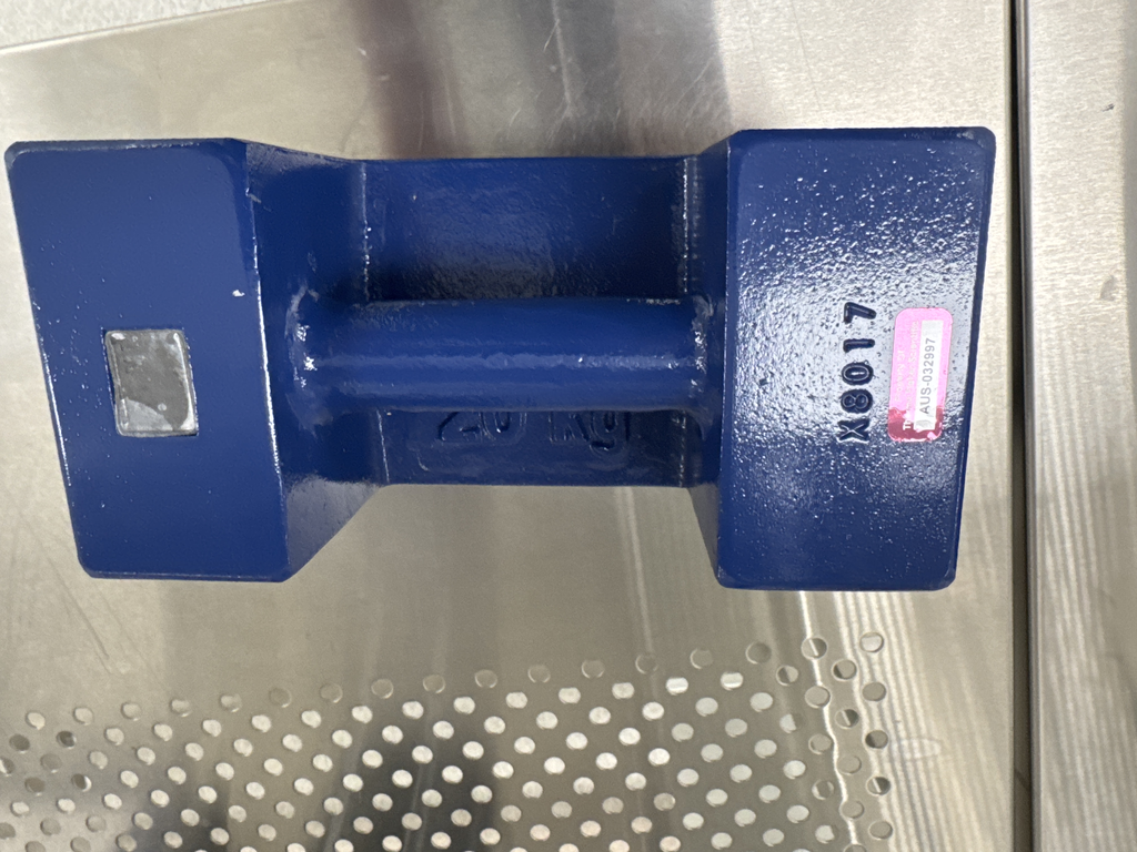 Mettler Toledo 20kg Calibration Weight Stainless Steel With Grip Calibration