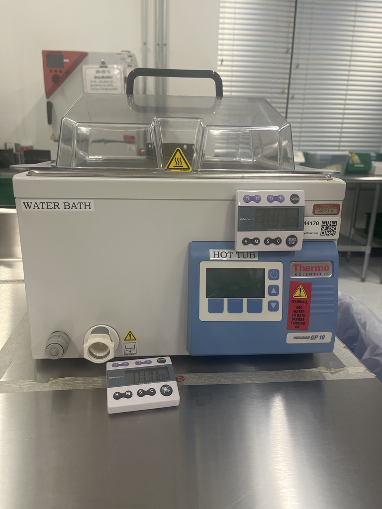 Thermo Scientific Precision GP 10 Water Bath 10L Capacity Ambient to 100°C