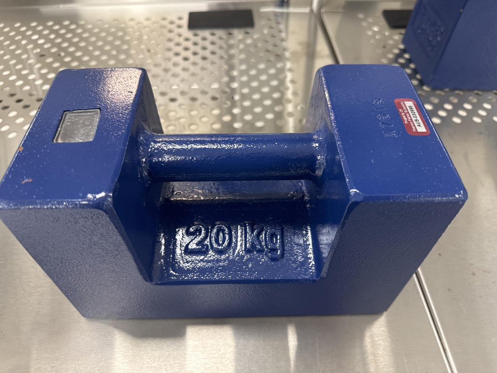 Mettler Toledo 20kg Calibration Weight Stainless Steel With Grip Handle Style