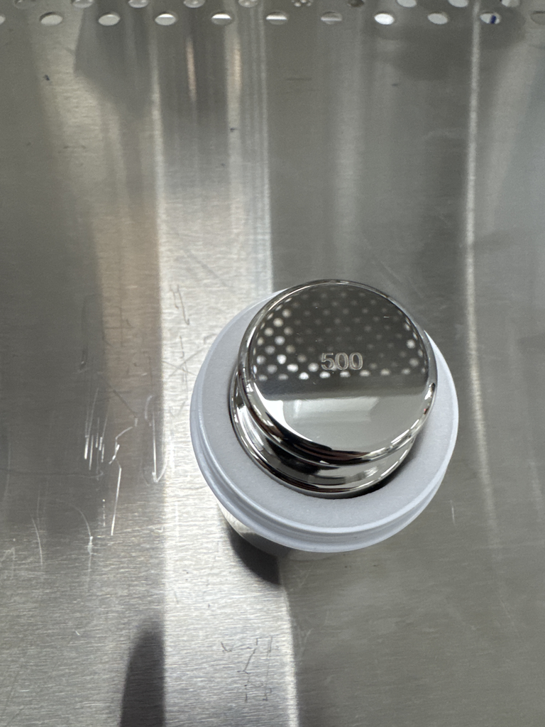 Mettler Toledo 500g ASTM Calibration Weight Near New Precision Accurate