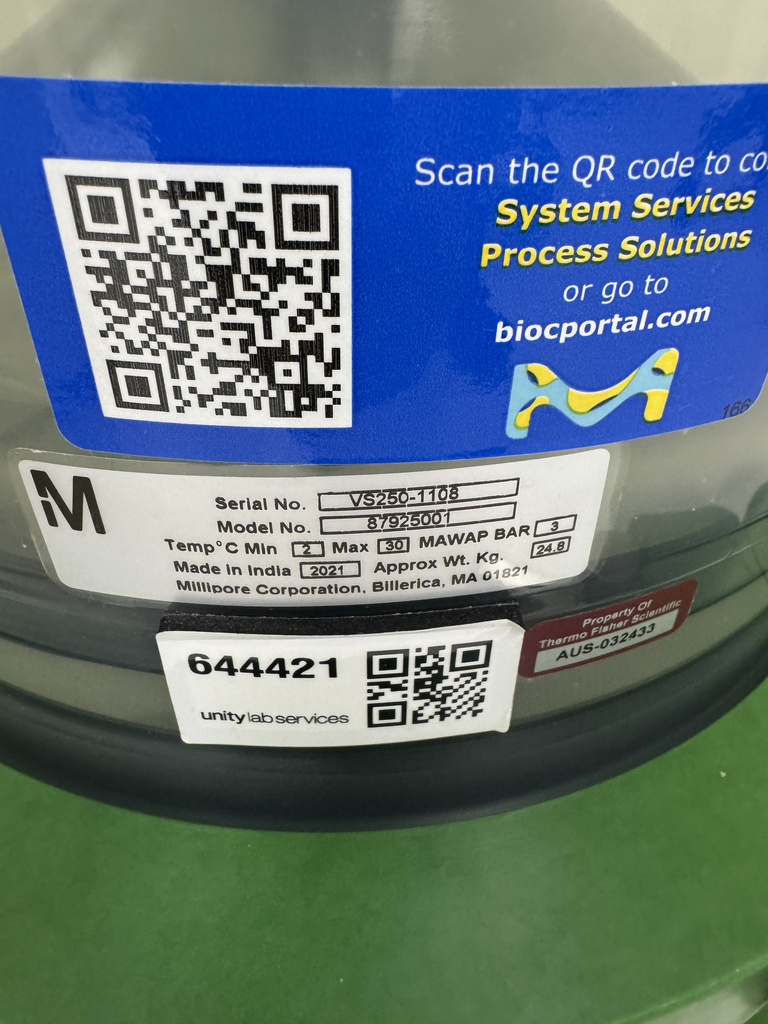 Millipore Vantage Chromatography System Model 87925001, 60 lb, E Condition