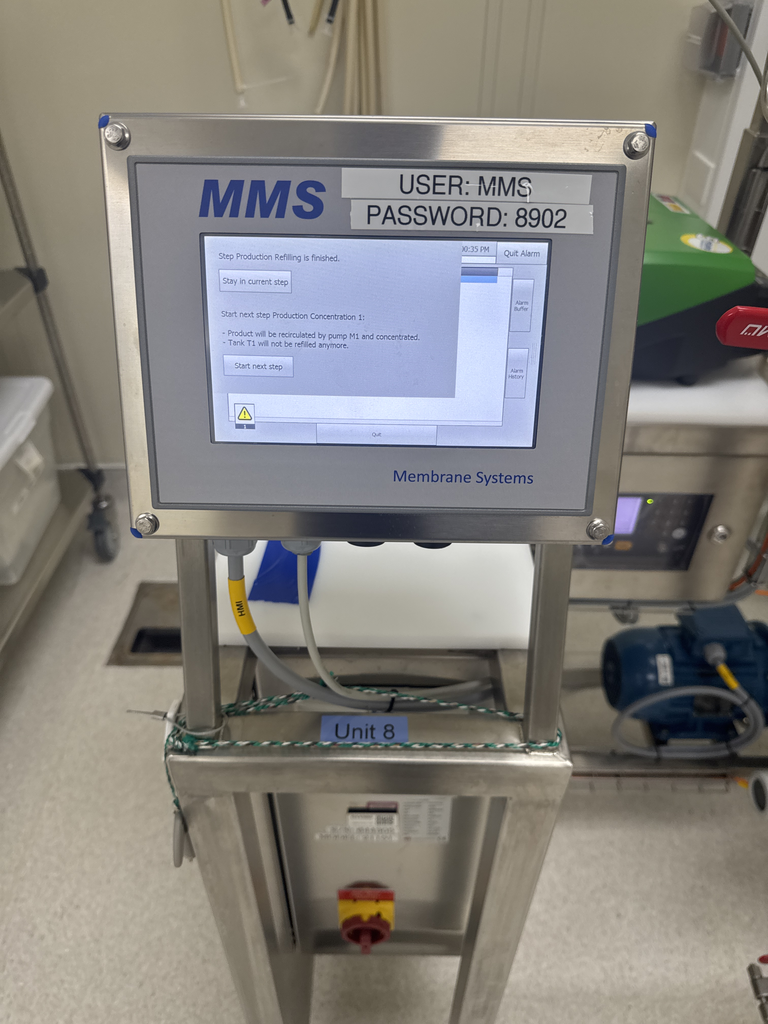 MMS Membrane System 21101 Protein Analyzer Good, Functional, US Made, 290 lb