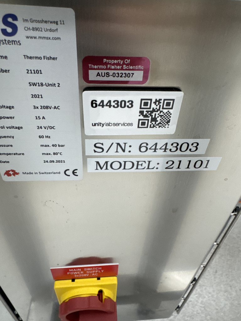 MMS SW18 Filtration System for Nano and Reverse Osmosis with HMI Control