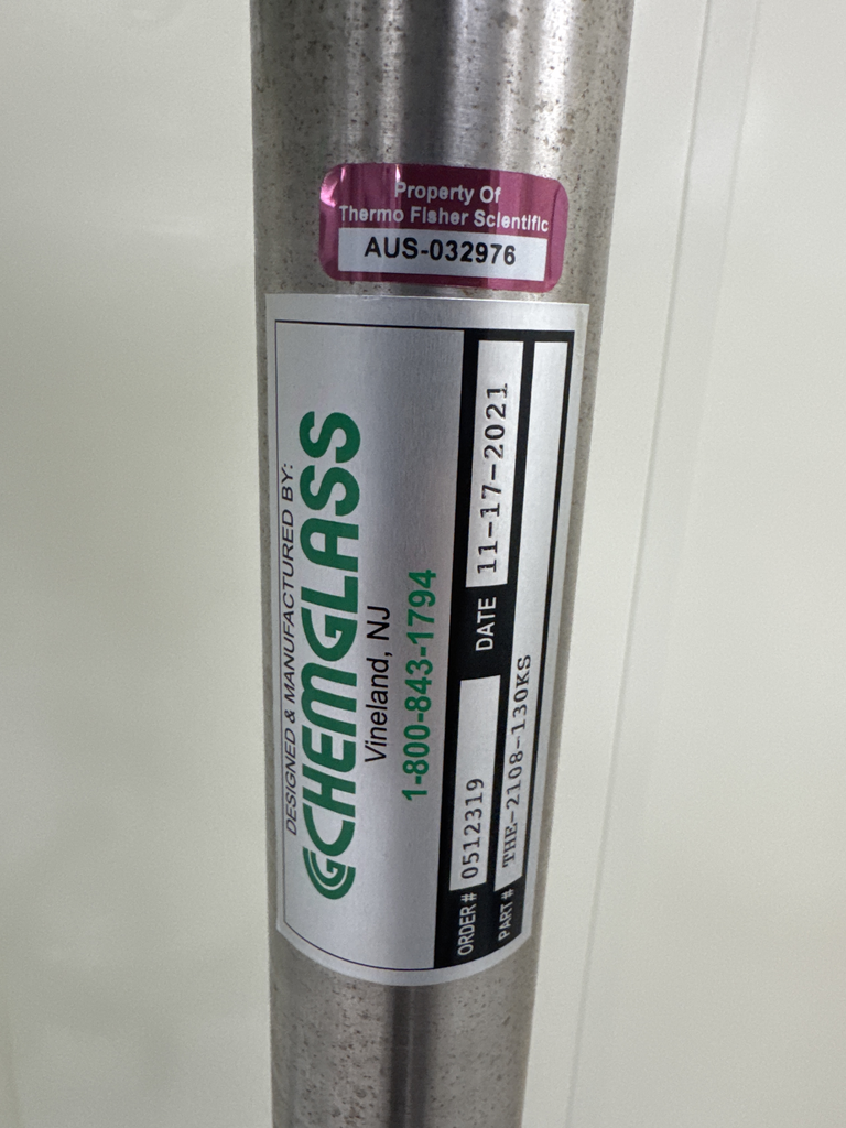 Chemglass 100L Process Reactor System Unjacketed 7-Necks Excellent Condition