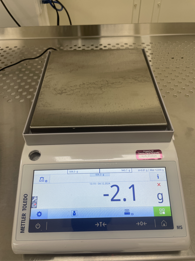 Mettler Toledo MS12002TS 0.001g Precision Lab Scale Precise Weight Measurement