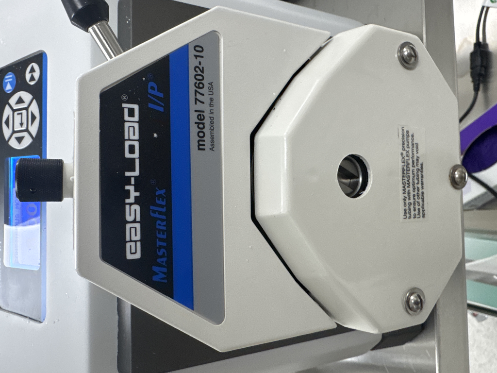 MasterFlex 77602-10 Peristaltic Pump Head Includes Computer In Use Excellent