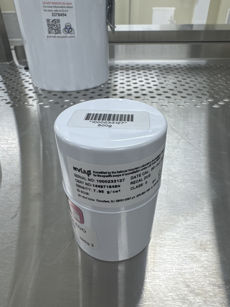 Mettler Toledo 500g Calibration Weight Precision Analytical Balance Module