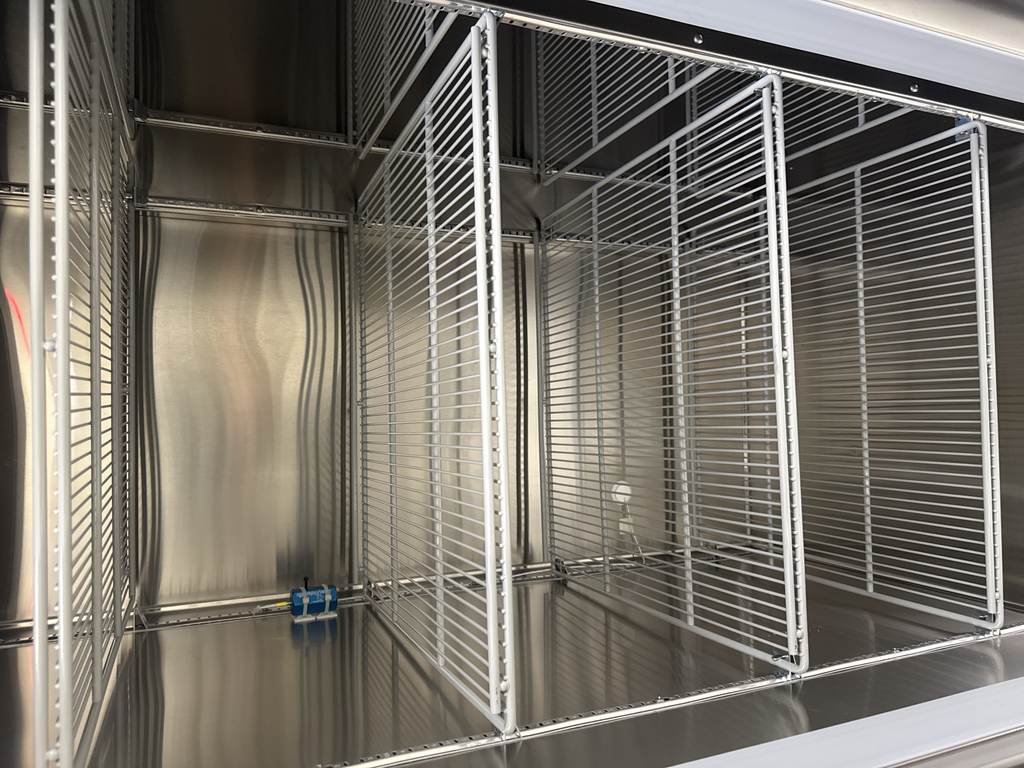 Fisher GTFBG49FSSA Double Door Freezer Cold Storage System Includes Computer