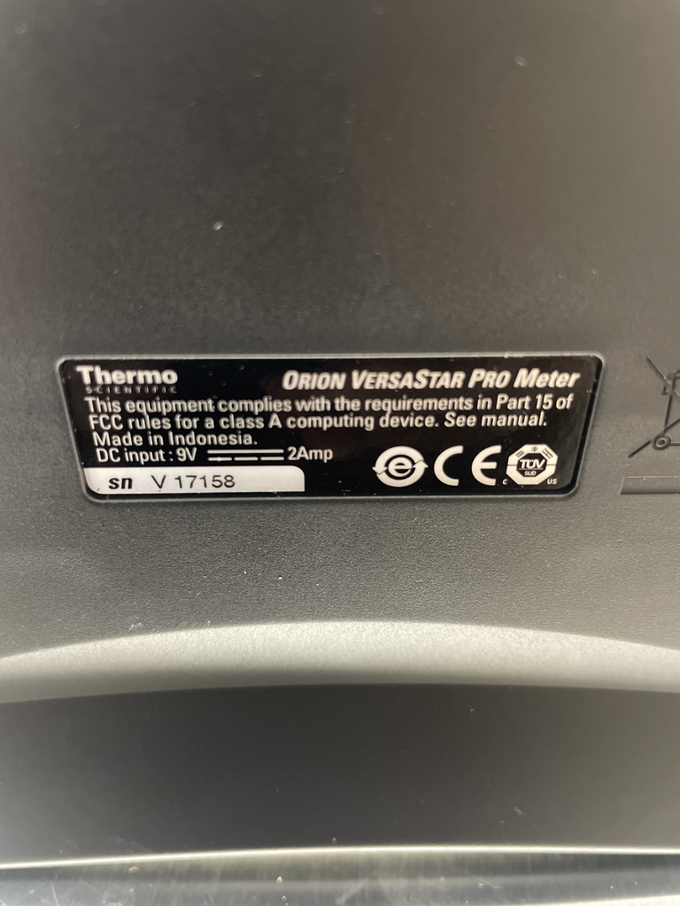 Thermo Orion VersaStar Pro Laboratory Meter pH Conductivity Temperature Measure