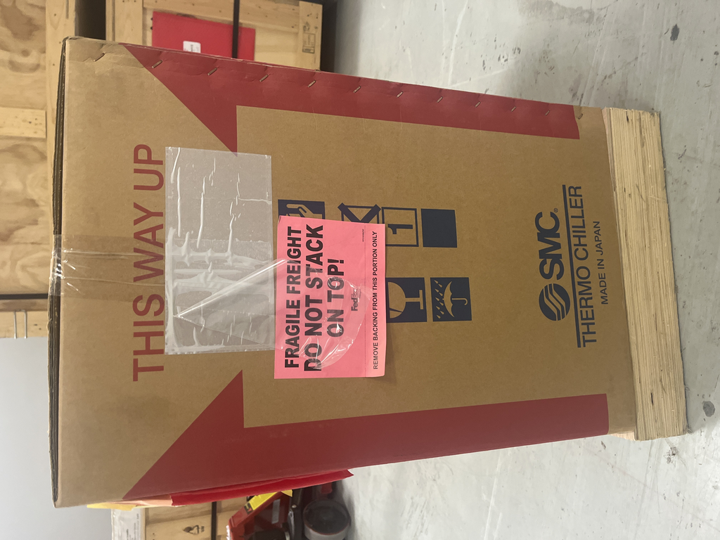 SMC HRS012 Thermo Chiller Air Cooled 1300W Self Diagnosis Compact Design