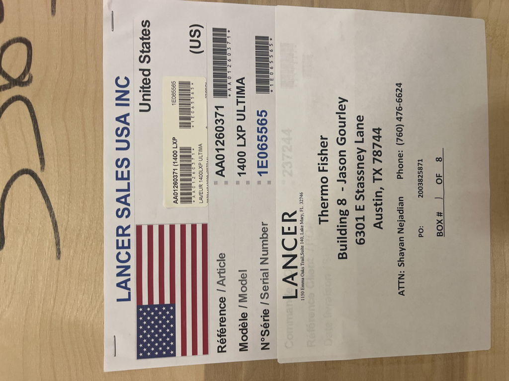 Getinge 1400 LXP Glass Washer Dryer High Capacity Laboratory Use