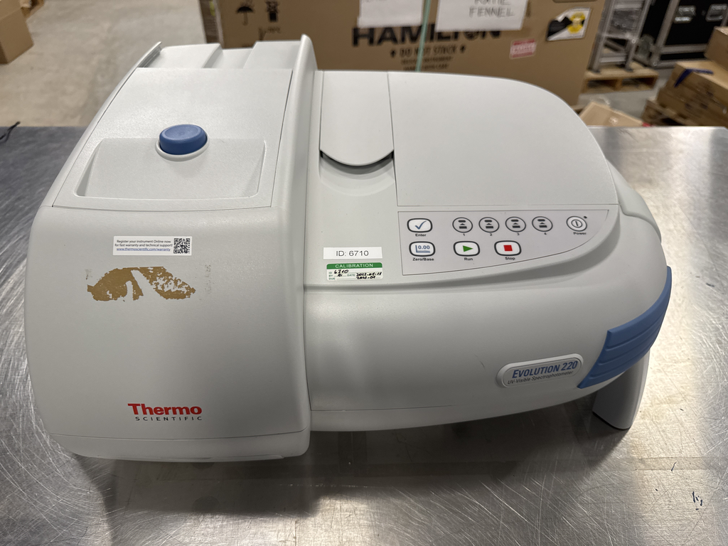 Thermo Evolution 220 Spectrometer UV-Visible Spectrophotometer Functional