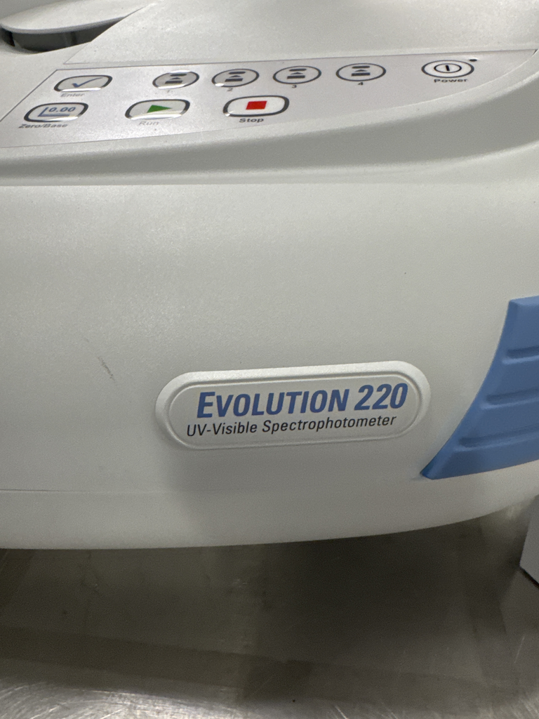 Thermo Evolution 220 Spectrometer UV-Visible Spectrophotometer Functional