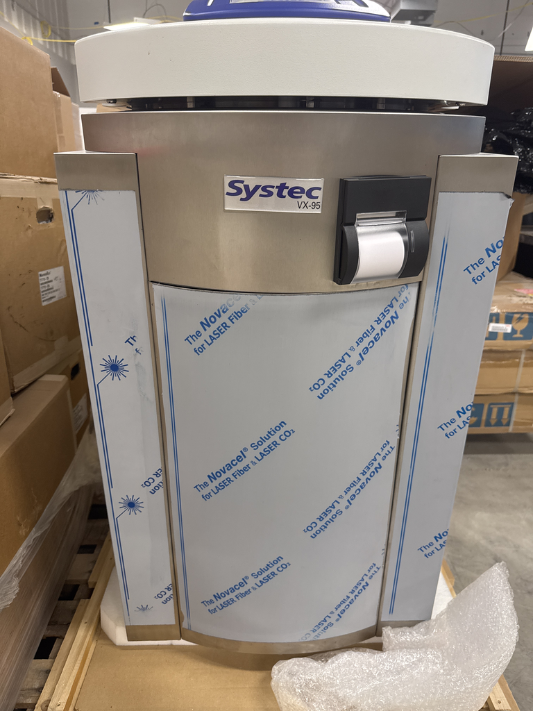 Systec VX-95 Sterilizer Autoclave Reliable Performance Durable Design