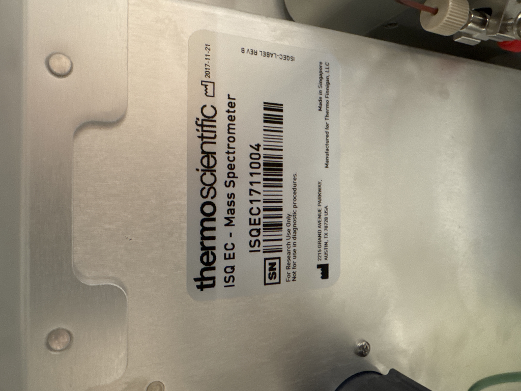 Thermo ISQ EC Mass Spectrometer Single Mass Spec Good Condition Functional