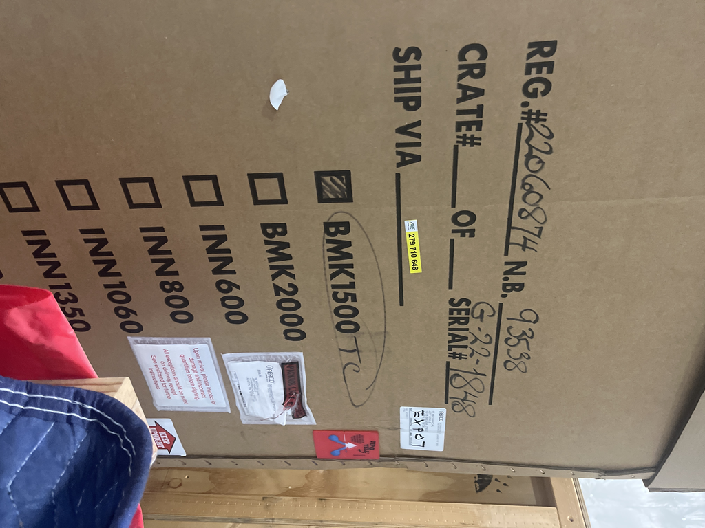 Aerco BMK1500 Boiler Hydronic Condensing 120V Dual Fuel Efficient