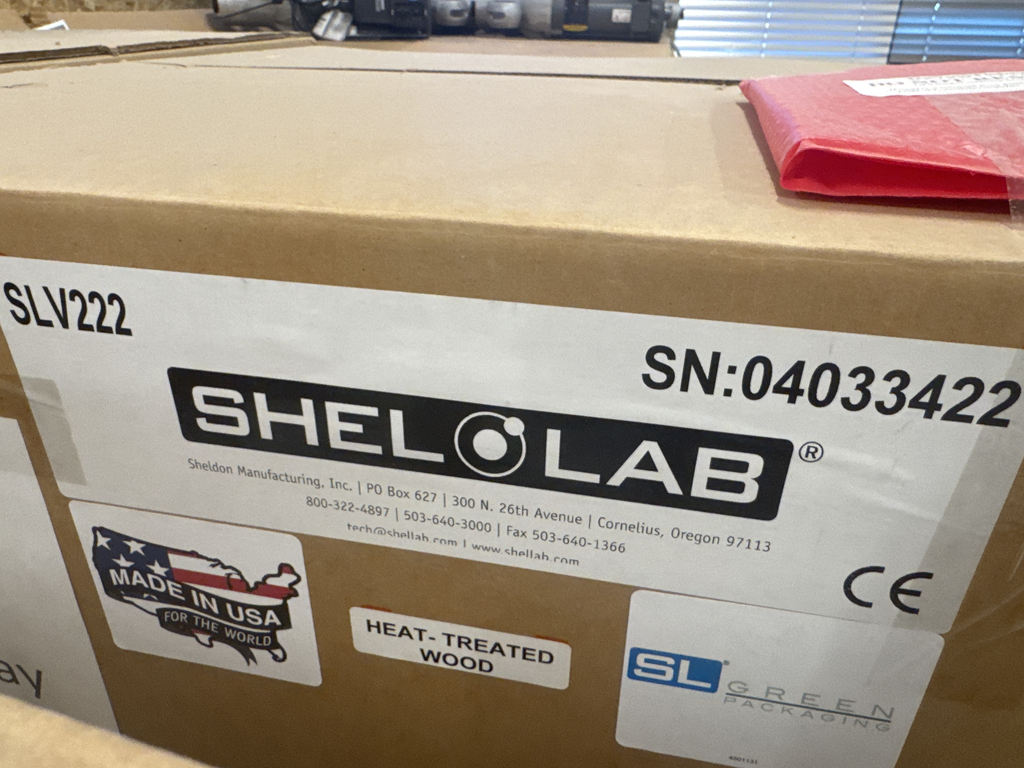 Shel Lab SLV222 Vacuum Oven for Scientific Lab Processes