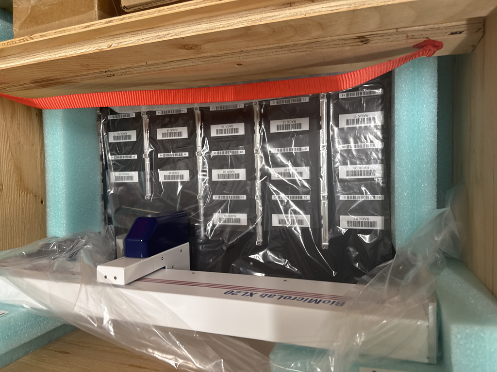 SPT Labtech BioMicroLab XL20 Tube Handler 96-Format Microtube Automation