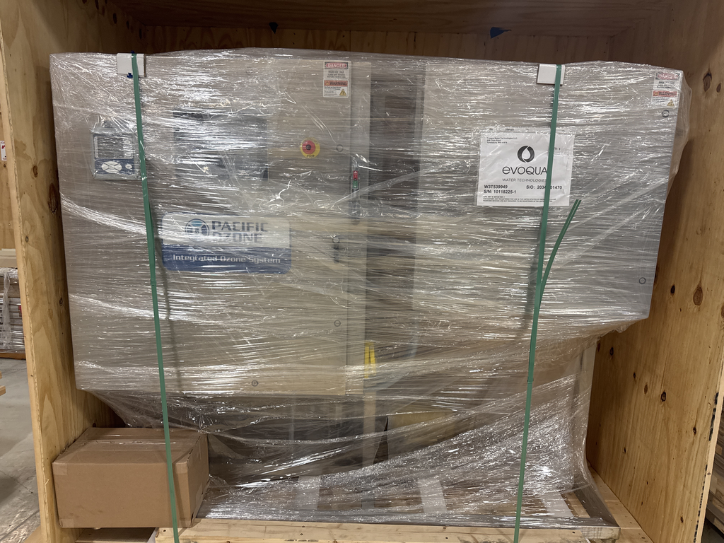 Evoqua PGS Peak Ozone Generator Industrial Disinfection System Integration