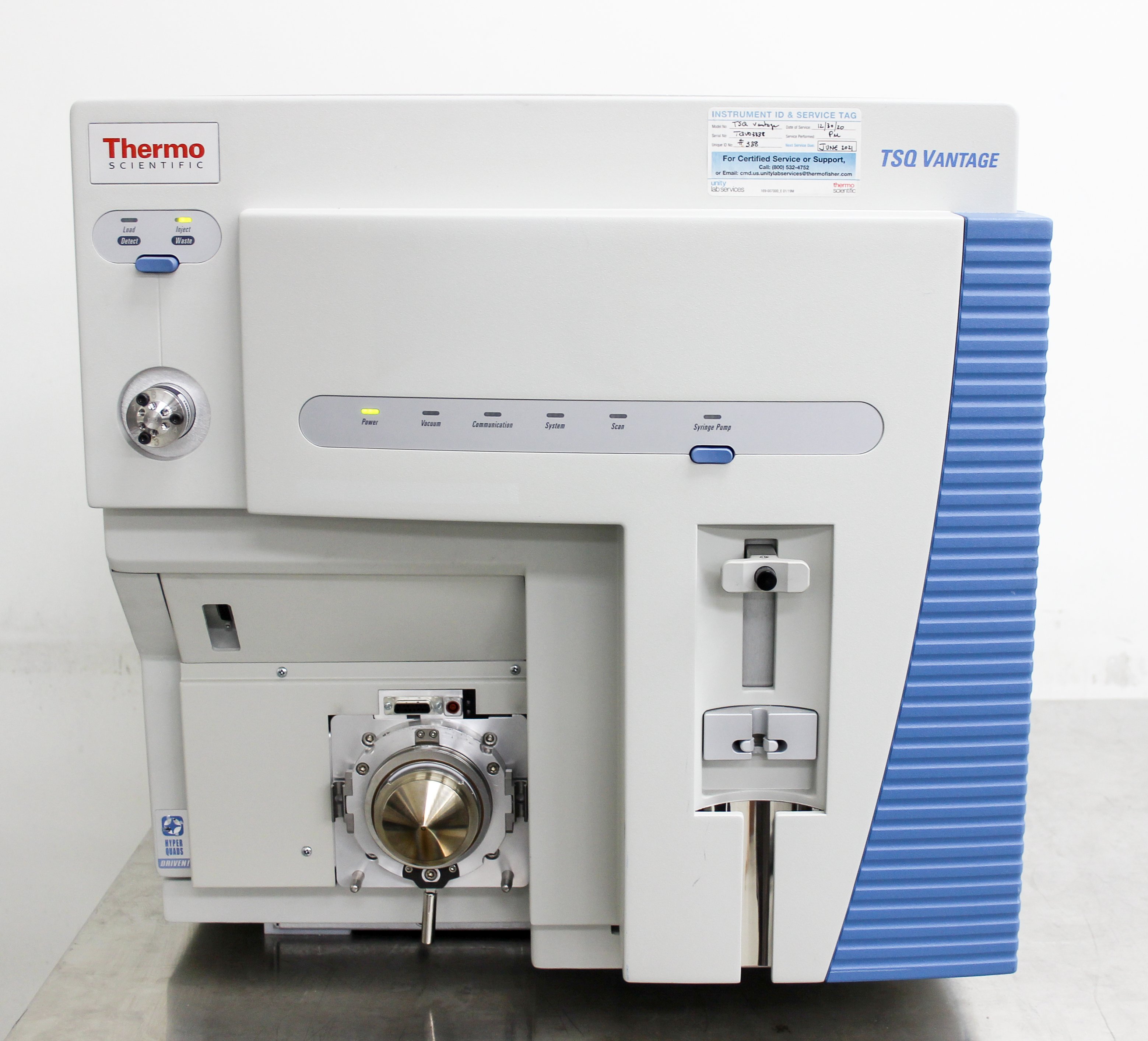 Thermo TSQ Vantage Mass Spectrometer High Precision Analysis Used