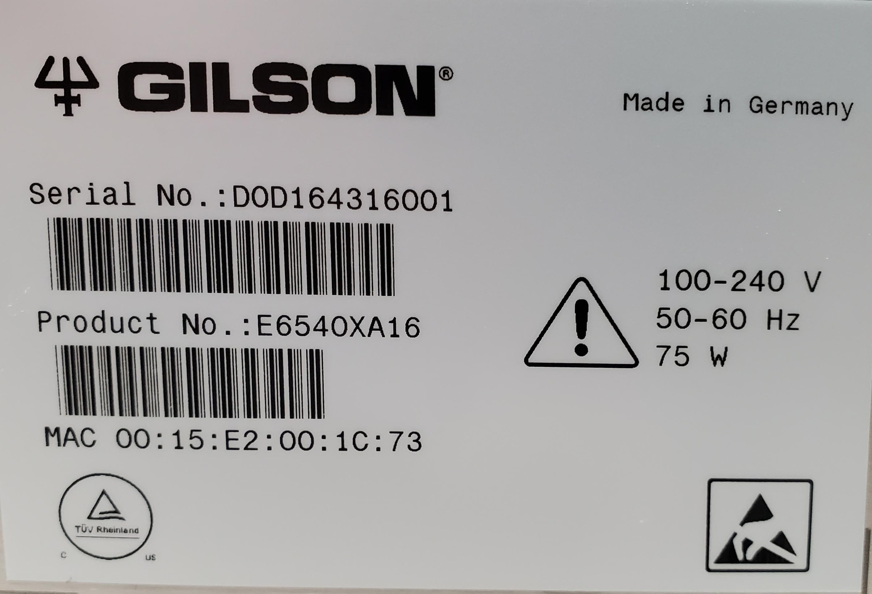 Gilson 157 UV-VIS HPLC Detector Variable Wavelength 190-750nm Used Germany