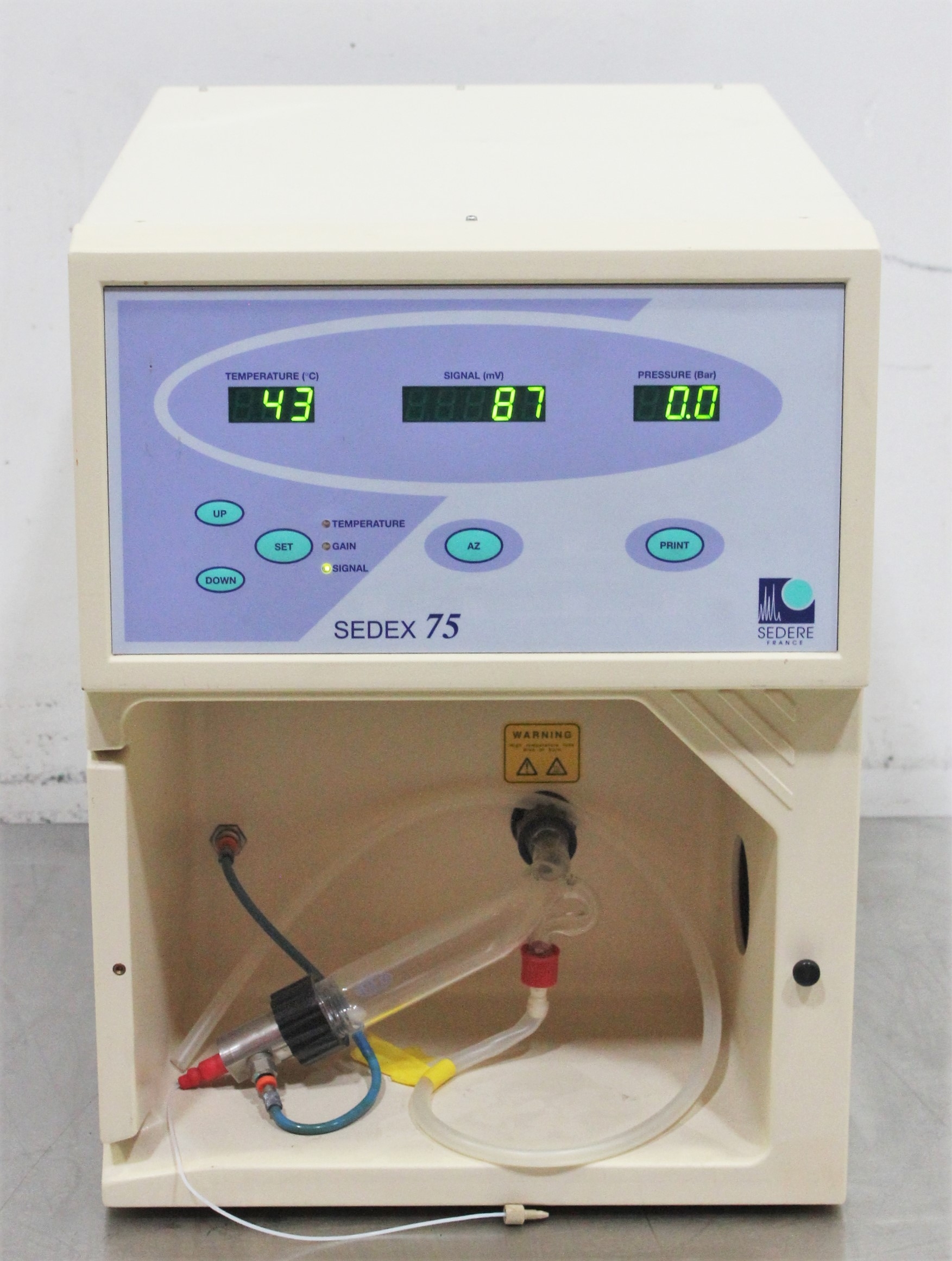 SEDERE SEDEX 75 Evaporative Detector for HPLC SFC CCC Temp Range 100C