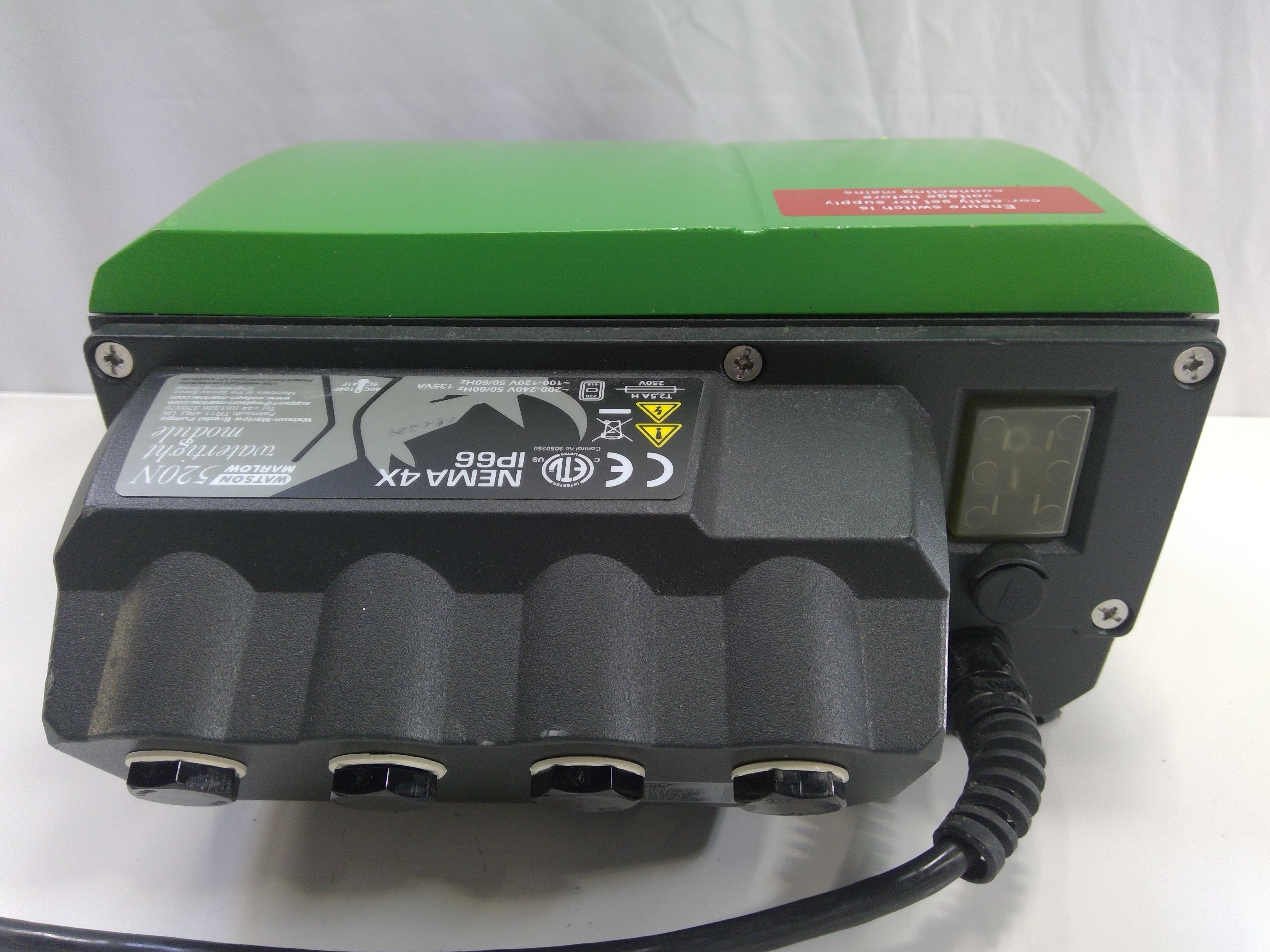 Watson Marlow 520DU Peristaltic Pump with Network & Remote Control 2400ml/min