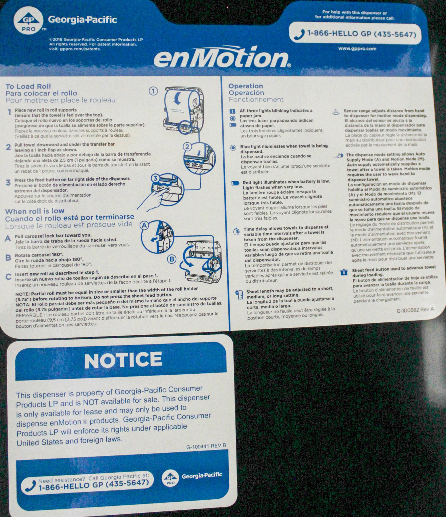 enMotion Z-100148-01 Wall Mounted Electronic Towel Dispenser Touchless Trusted