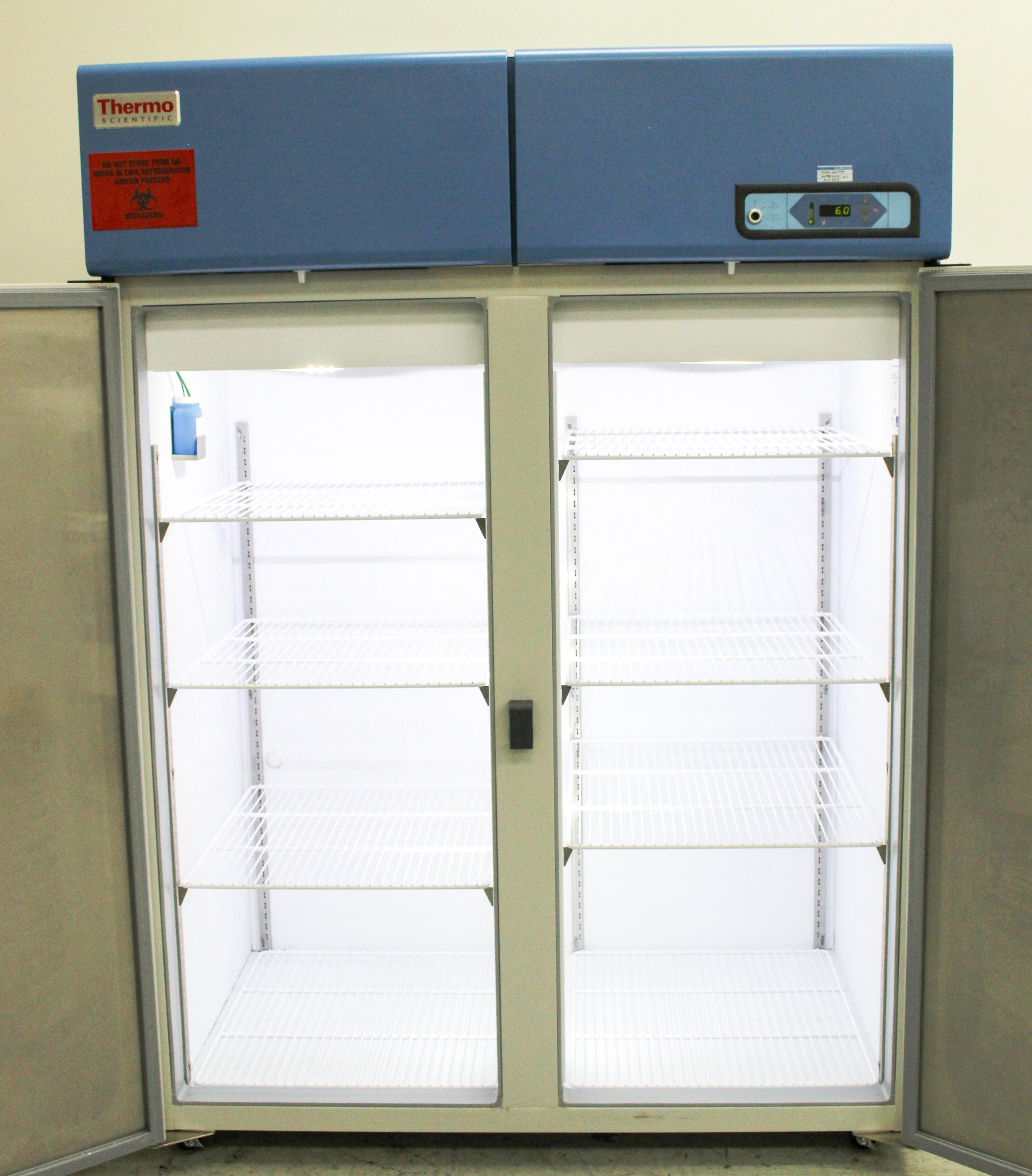 Thermo REL5004A Lab Refrigerator Dual Door 51.1CF Air Circulation, Locking