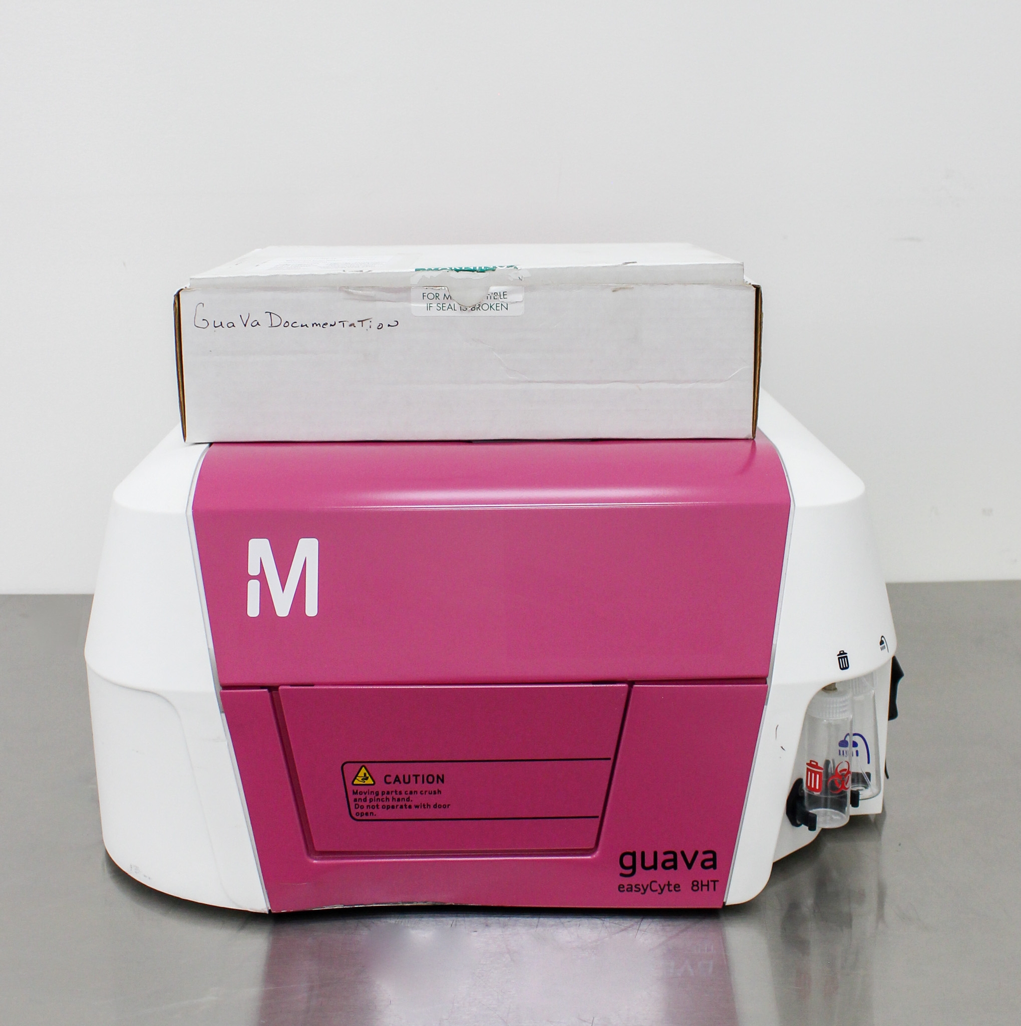 EMD Millipore Guava EasyCyte 8HT Flow Cytometer Used 3-Laser System