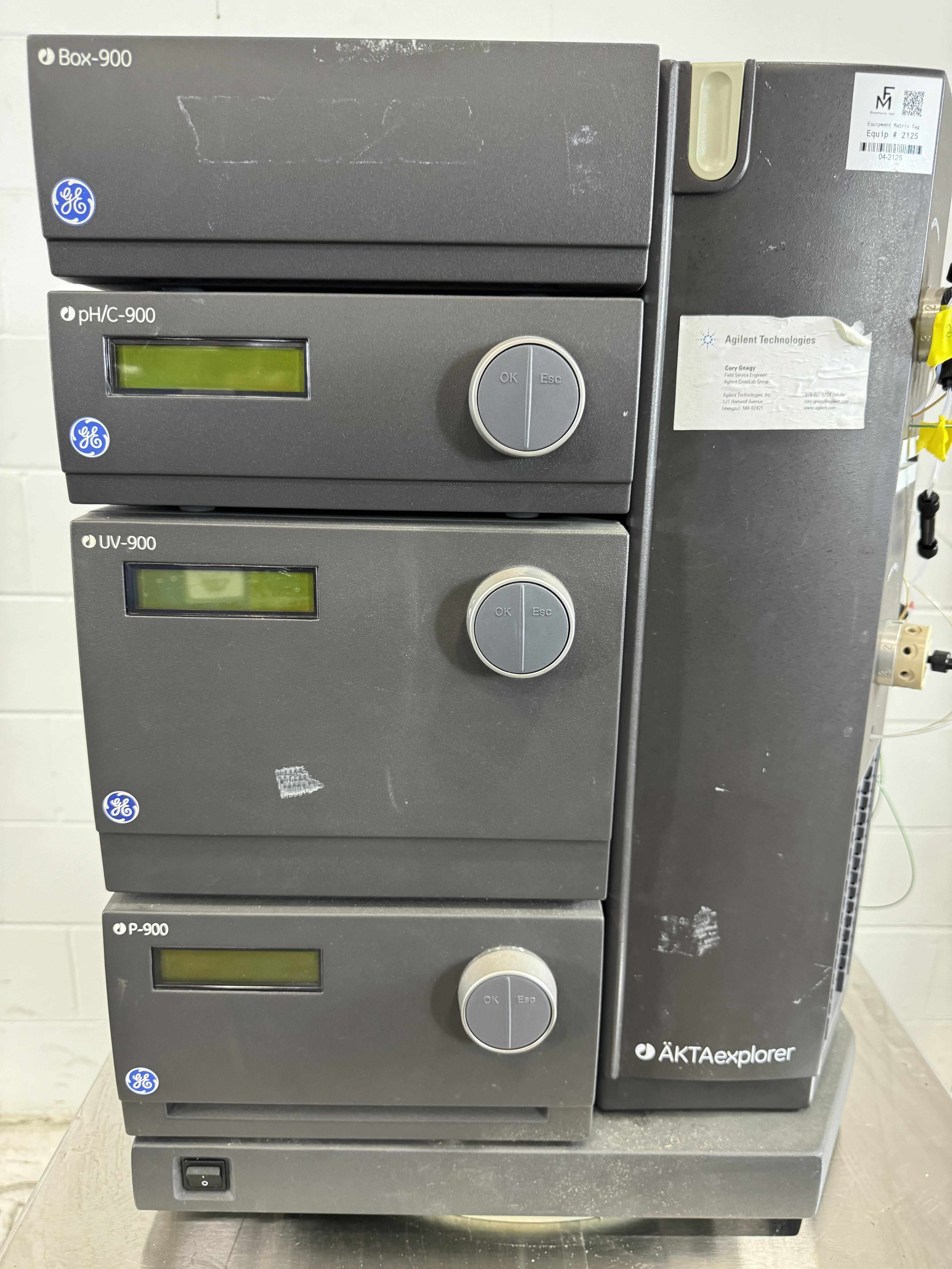 GE AKTAexplorer FPLC Liquid Chromatography System 100 ml/min 2020