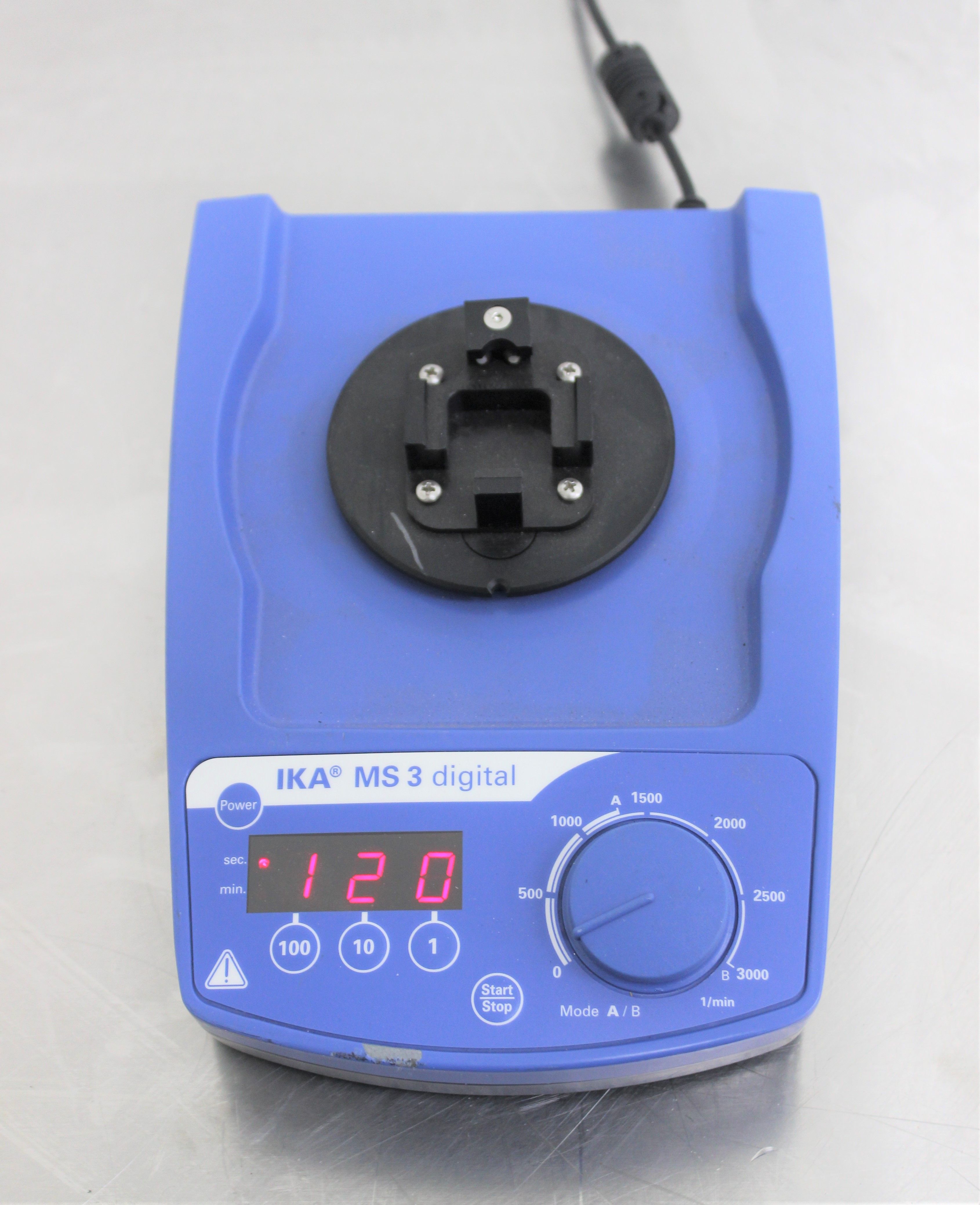 IKA MS3D Vortex Shaker Dual Mode 3000 RPM Timer Touch & Continuous 0.5kg