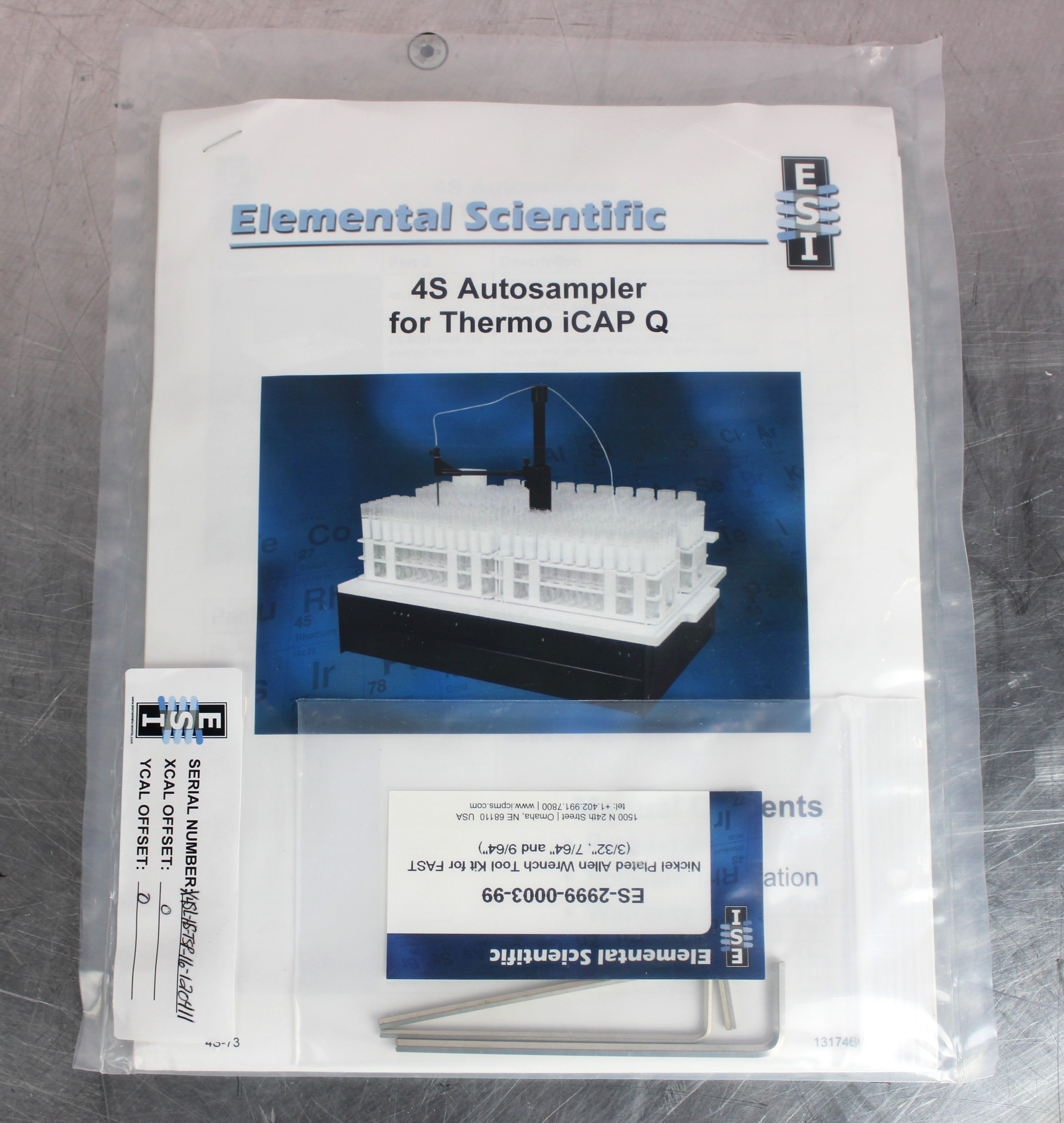 Elemental Scientific SC4-SL Autosampler Sample Changer Thermo iCAP Q Use