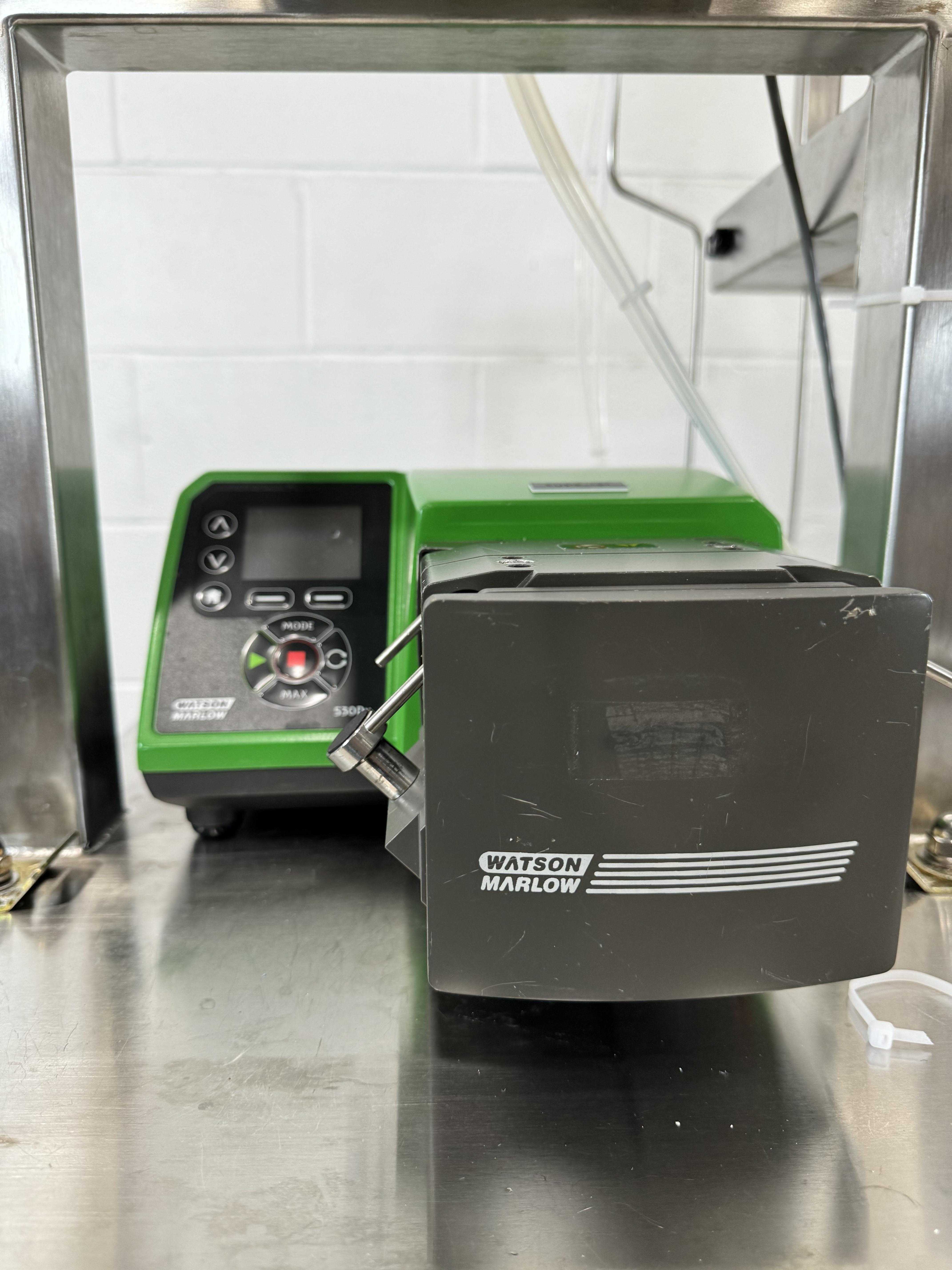 Custom Chromotography Skid System with Watson Pumps, Endress+Hauser, MasterFlex