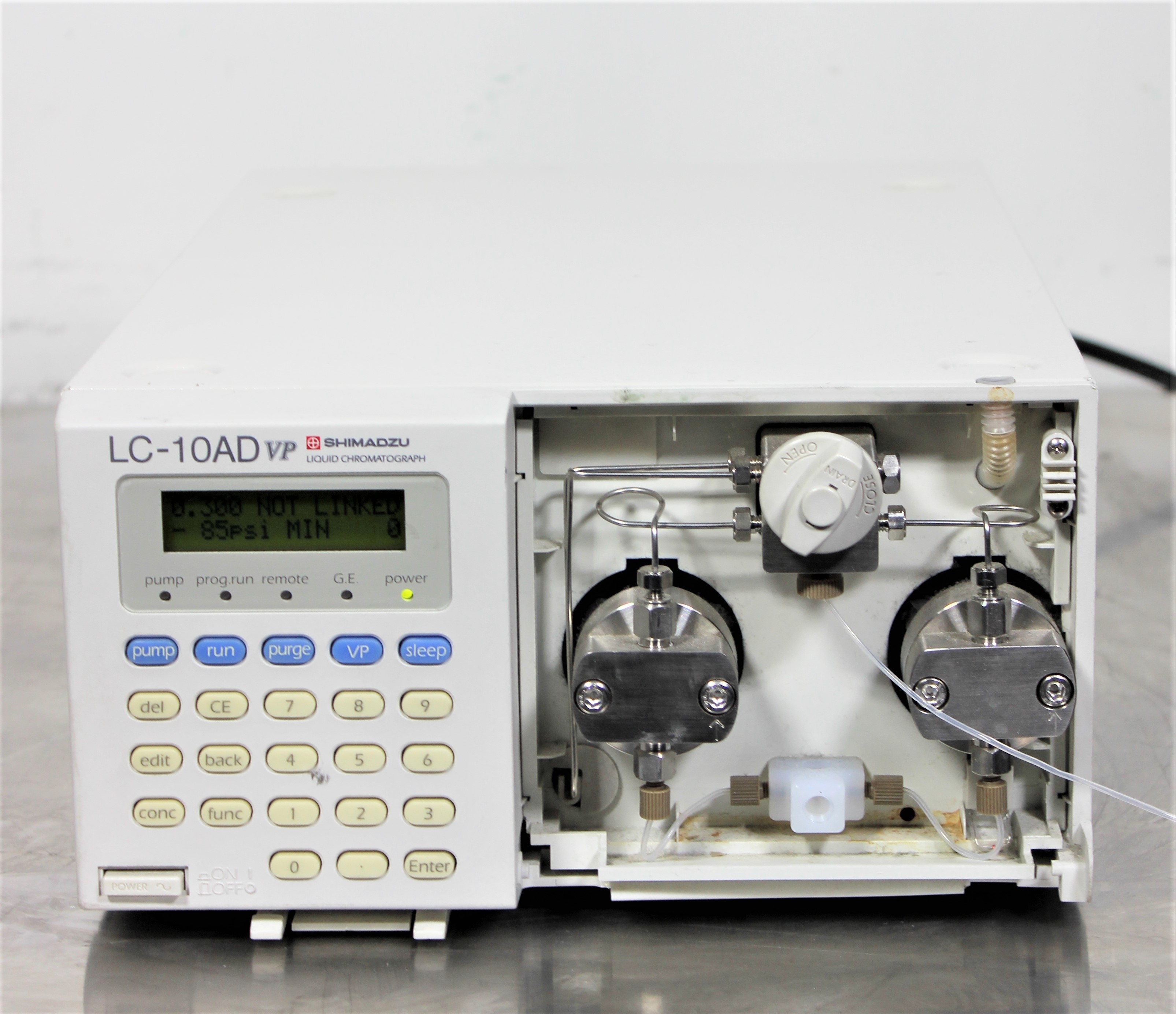 Shimadzu LC-10AD VP Pump with Stable Solvent Delivery 10L Flow