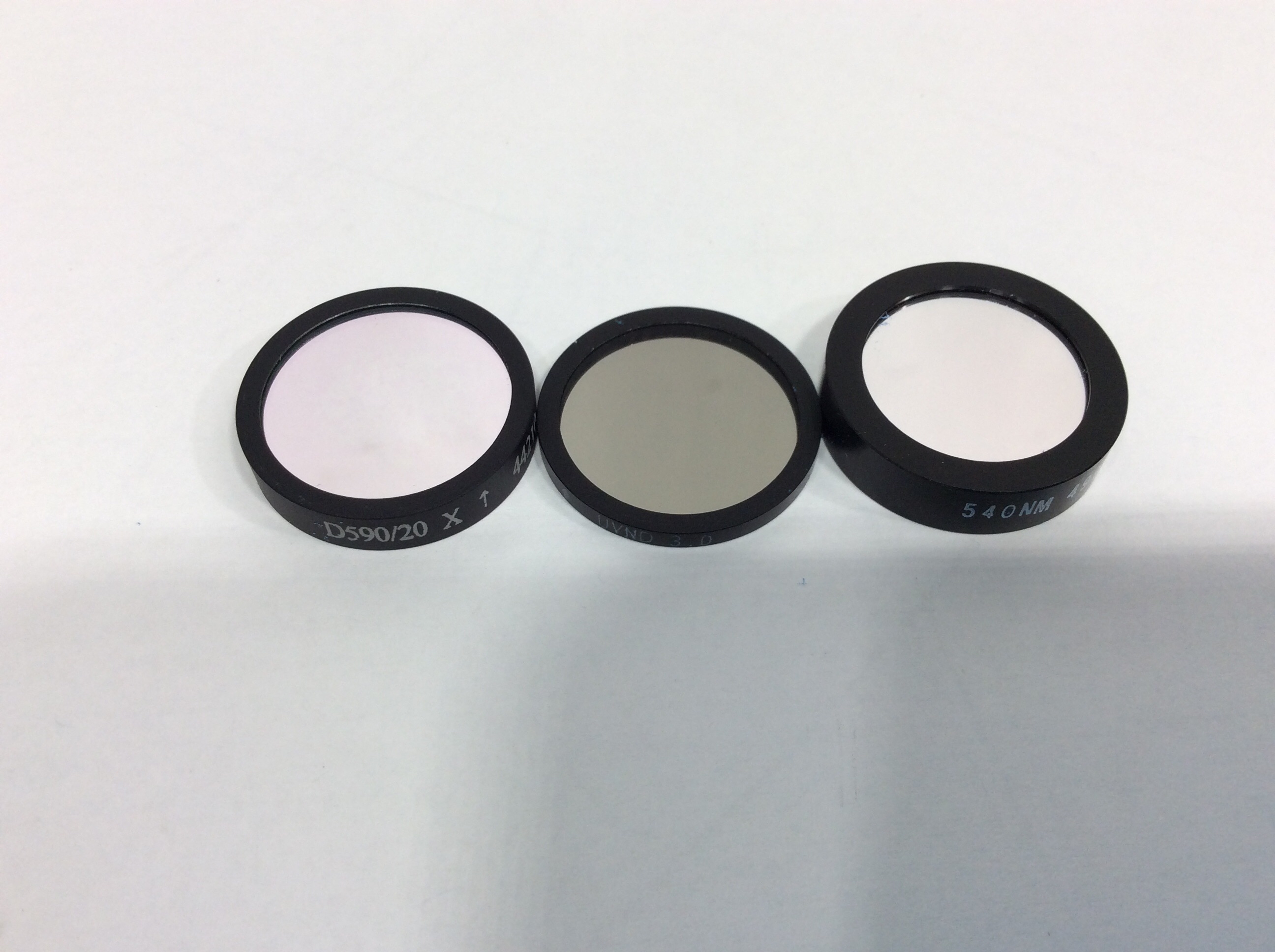 Edmund Achromatic Lenses Optical Microscopy Turnkey Functional Set Includes Case