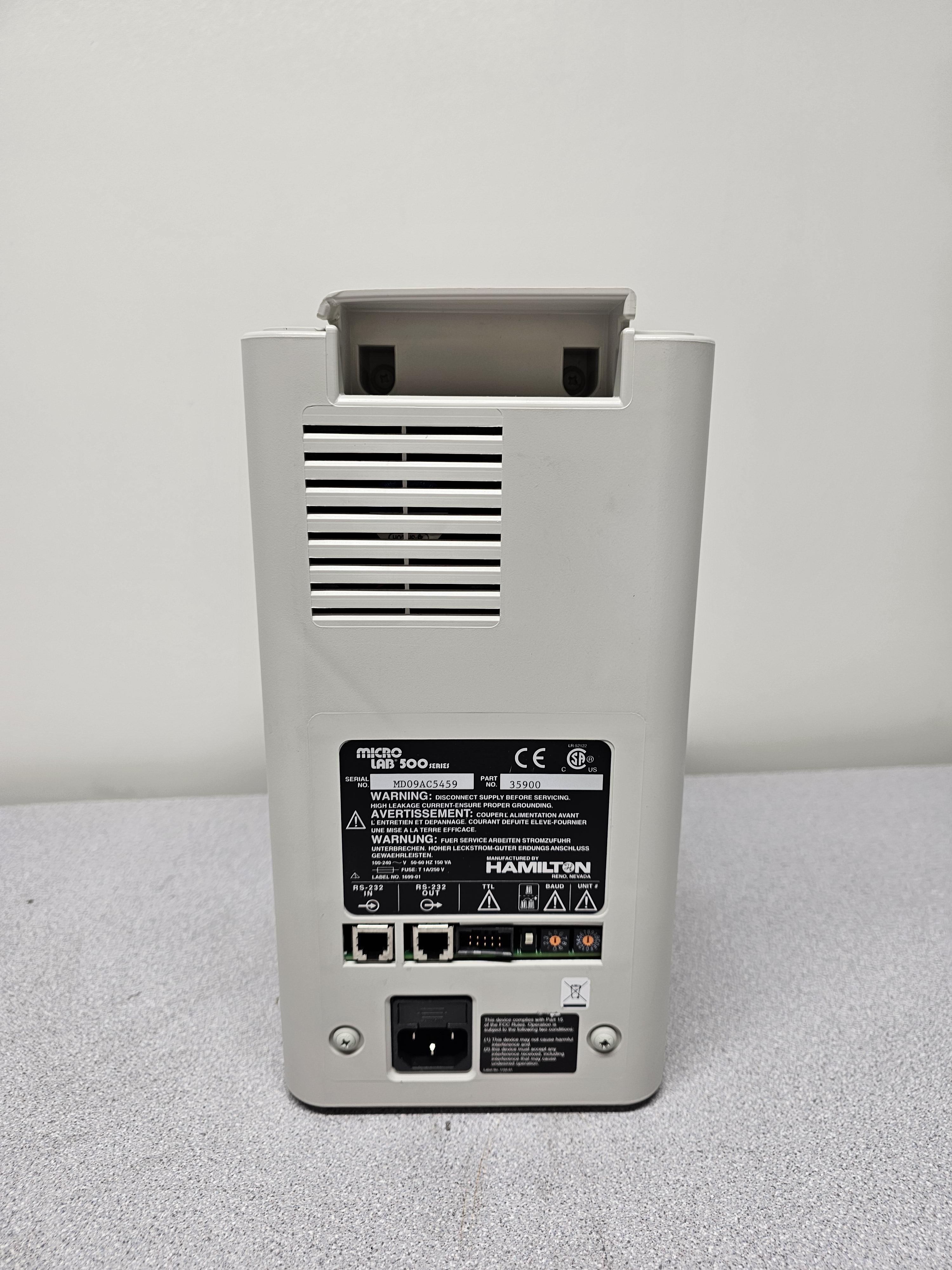 GE Micro Lab 500 Precision Liquid Processor for Dual Syringe Dispensing