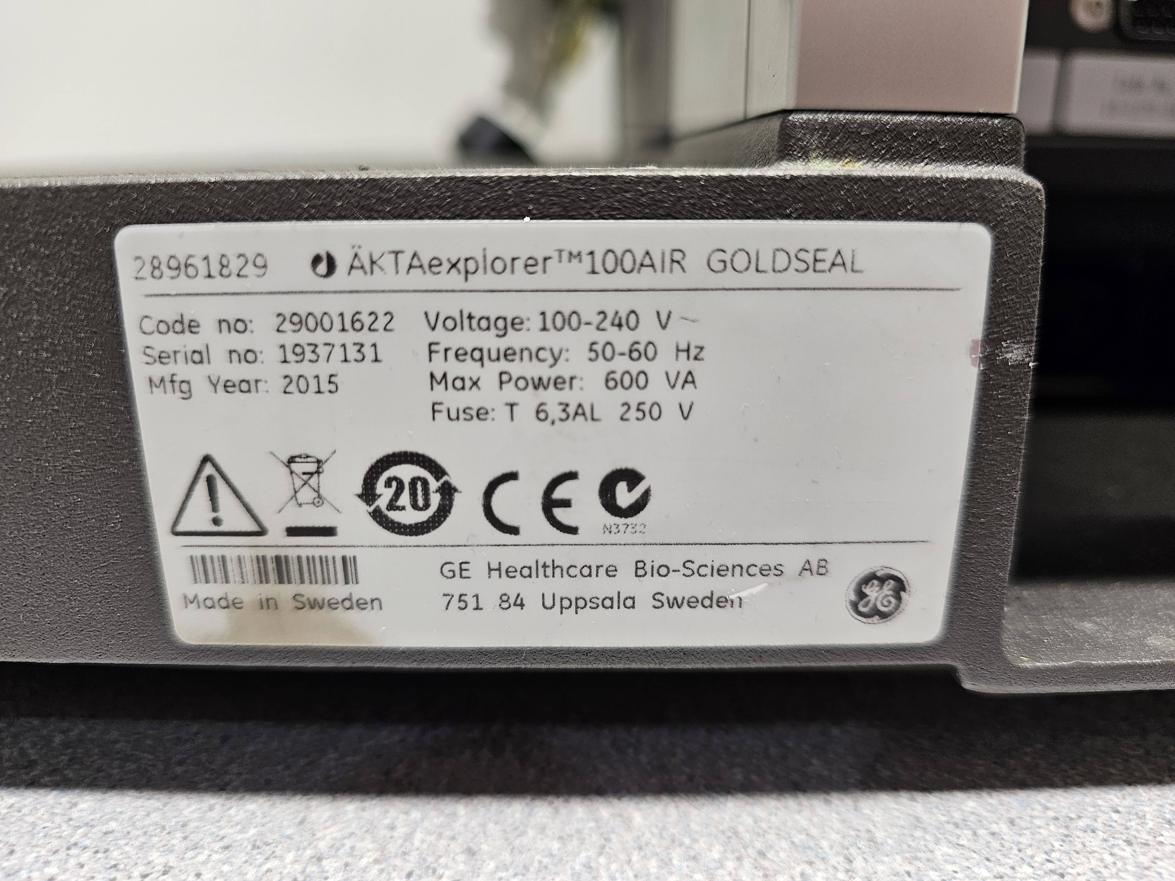 GE AKTAexplorer 100 Air FPLC System Chromatography AS/IS Needs Repair Parts