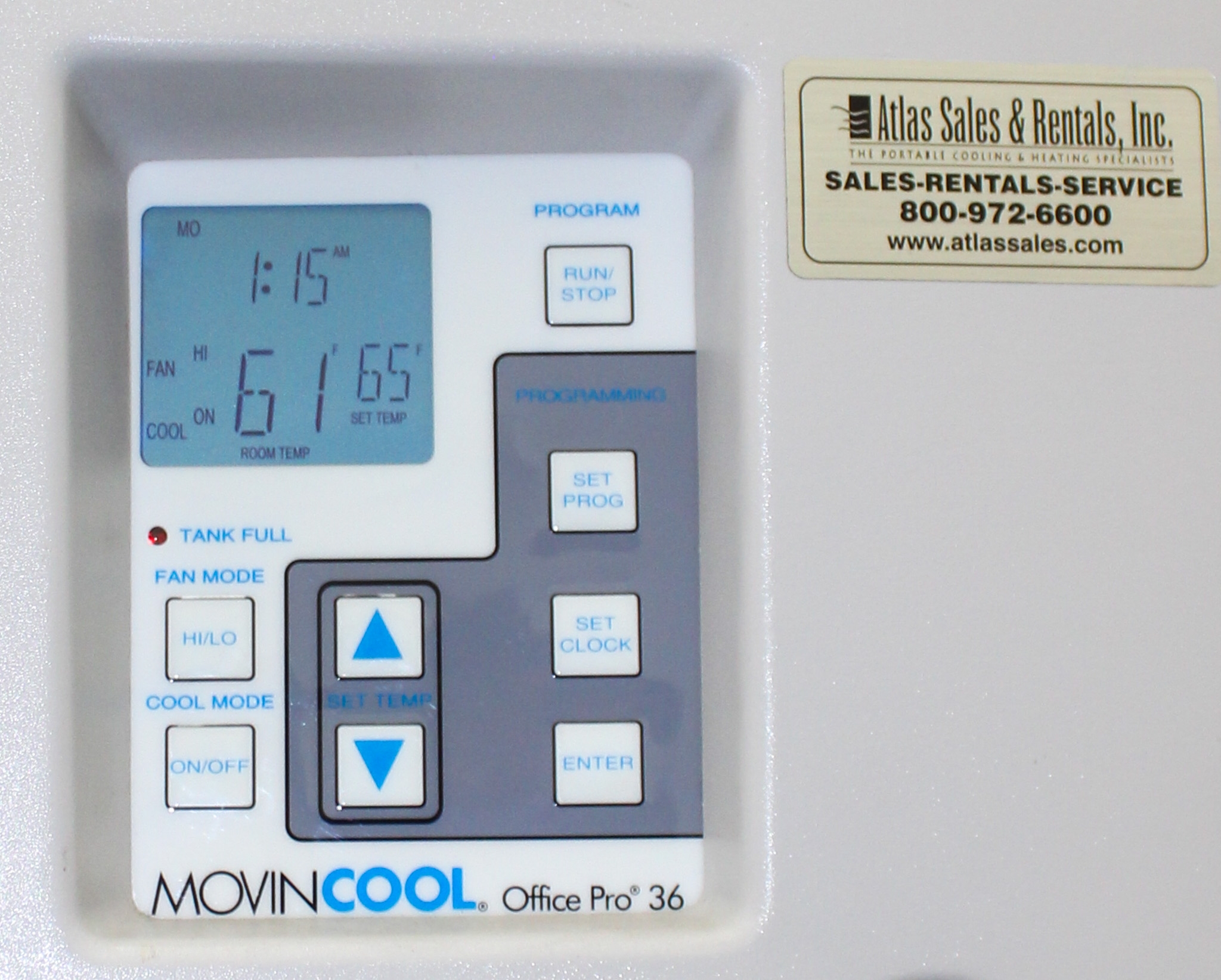 MovinCool Office Pro36 Air Conditioner Air Cooler 36000 BTU 65-95F Used