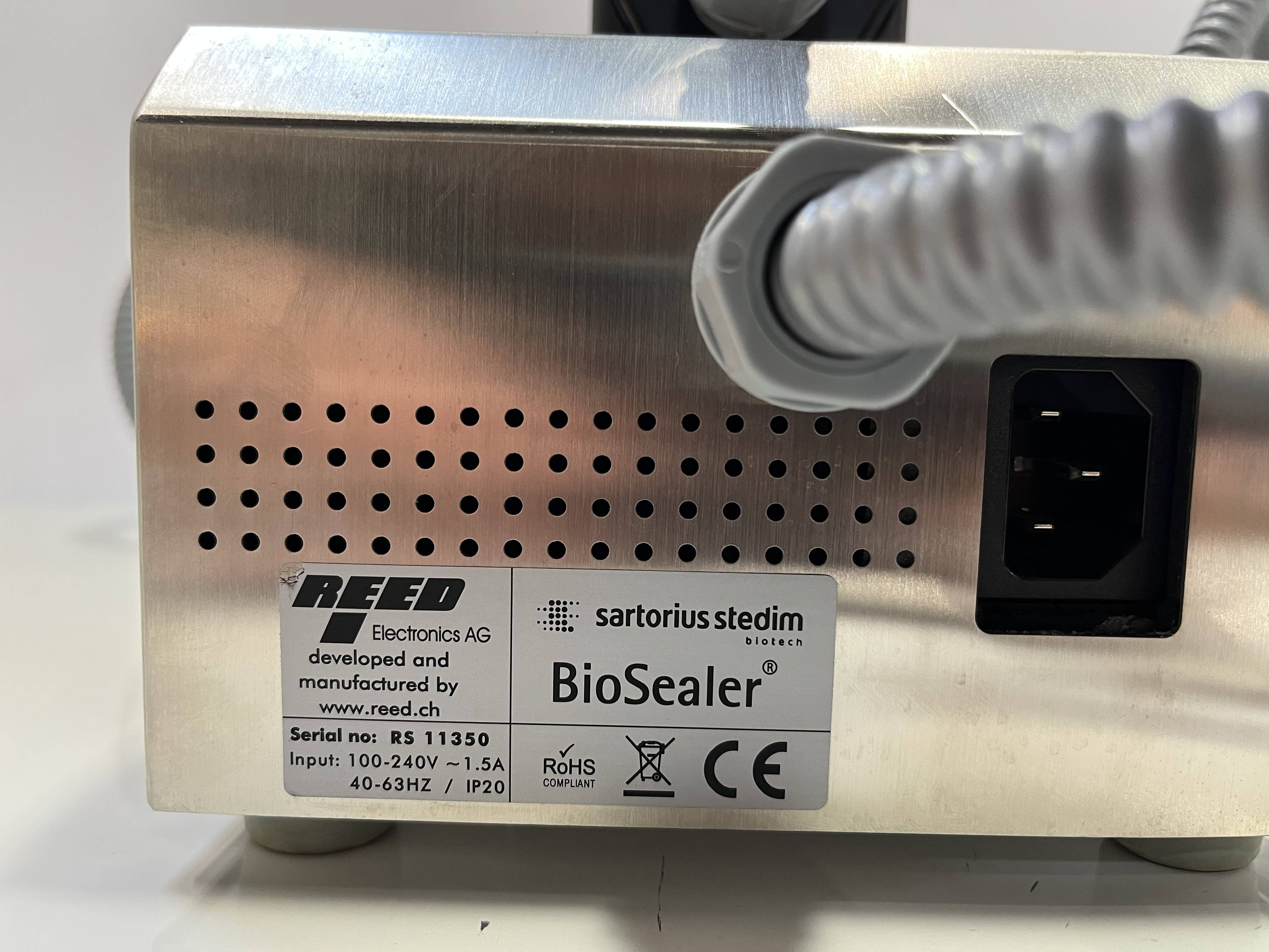 Sartorius Stedim BioSealer Fully Automated Leak Free Sealing Device